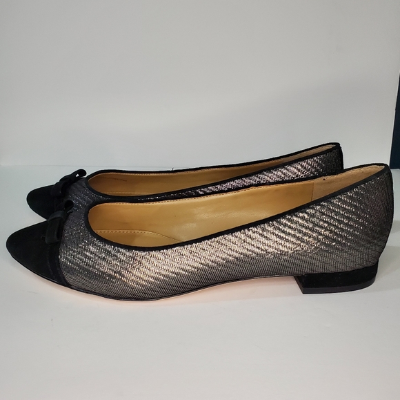 Talbots suede bow ballet flats - Picture 7 of 13